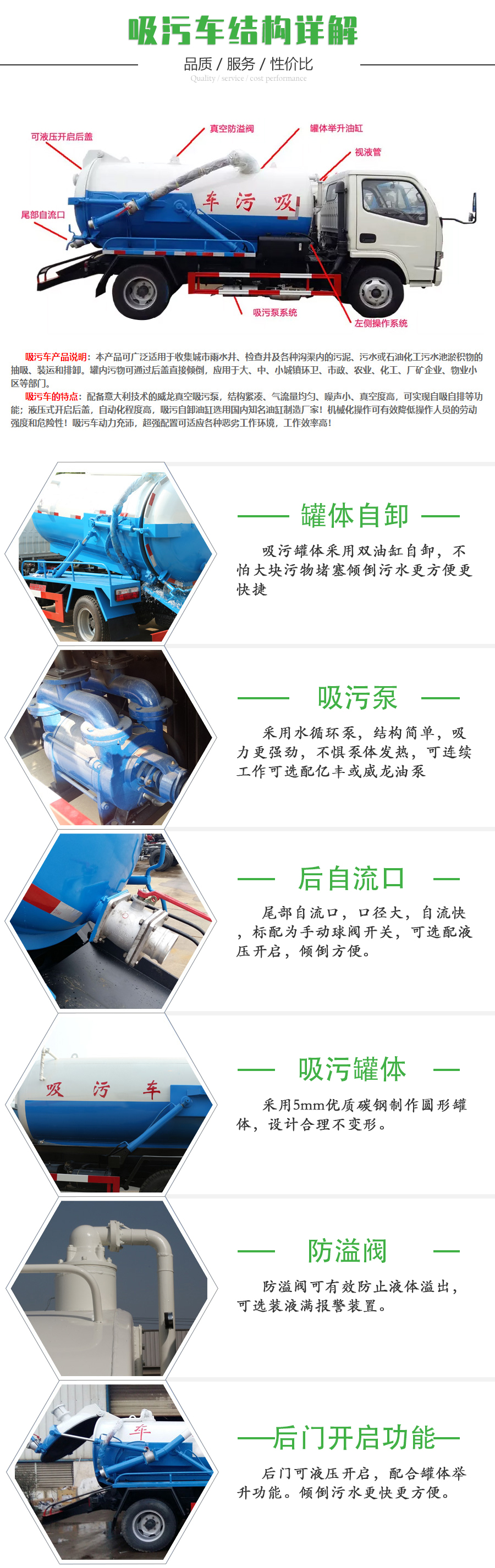 東風天龍33方清洗吸污車